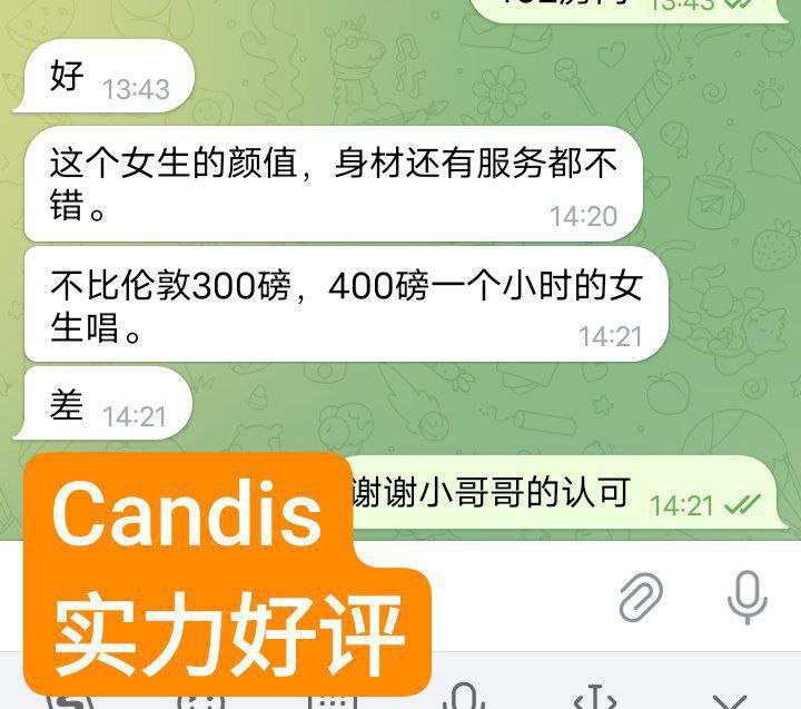 Candis糖糖 165C服务小能手3875 作者:伦敦W2VIP 帖子ID:4657 